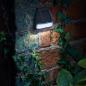 Preview: Solar-Wandleuchte Fence Wall & Post 7 x 4 cm (3 Lumen) | 4er-Set